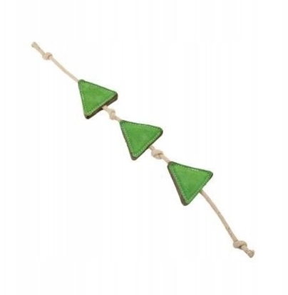 Изображение Barry King Zabawka dla psa skórzana Choinka moduowa 70x10x10 cm