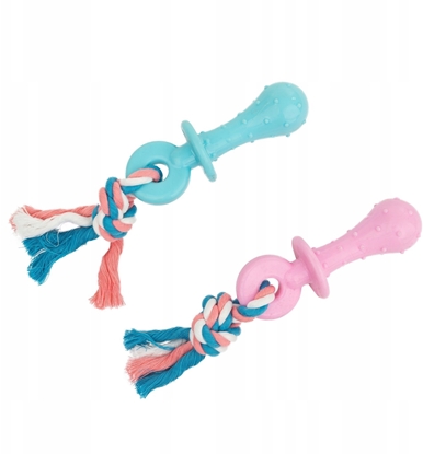 Изображение Barry King Zabawka dla psa smoczek 12, 5 cm z lin bawenian