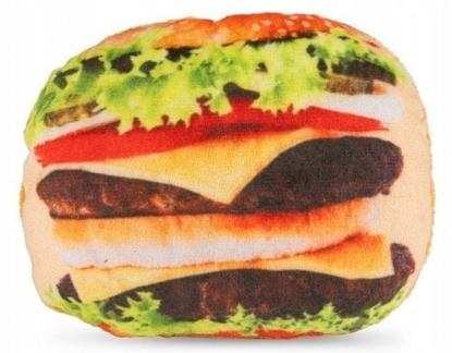 Изображение Barry King Zabawka dla psa, hamburger, pluszowy, 14 cm