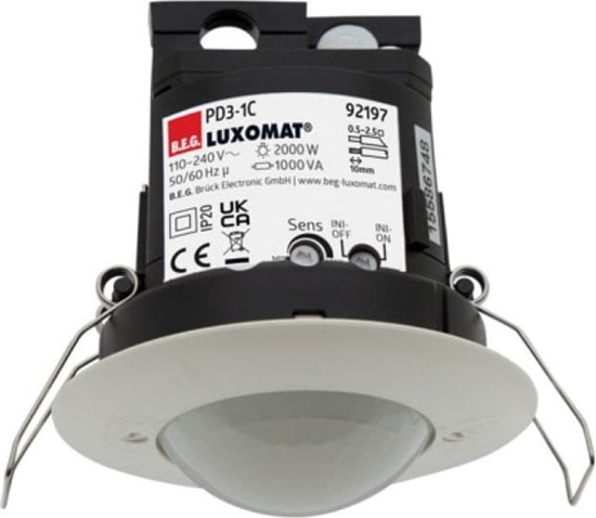 Изображение BEG Czujnik obecnoci 2000W 360st. IP20 PD3-1C-FC 92197