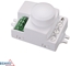 Изображение Bemko Czujnik mikrofalowy 1200W 360 stopni IP20 prostoktny biay mini (B52-SES72WH)