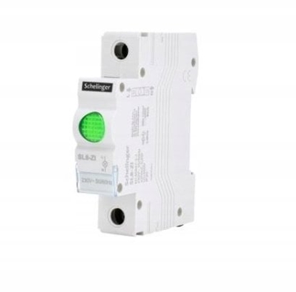 Изображение Bemko Lampka moduowa jednofazowa zielony LED SL8 230V A15-SL8-ZI