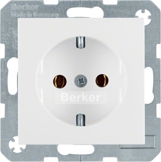 Picture of Berker Gniazdo Schuko 16A IP20 nienobiay (47431909)