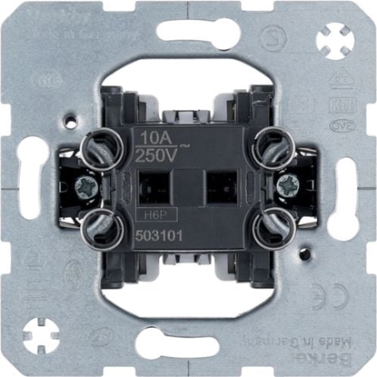Picture of Berker Mechanizm cznika pojedynczego przyciskowego zwierny (503101)