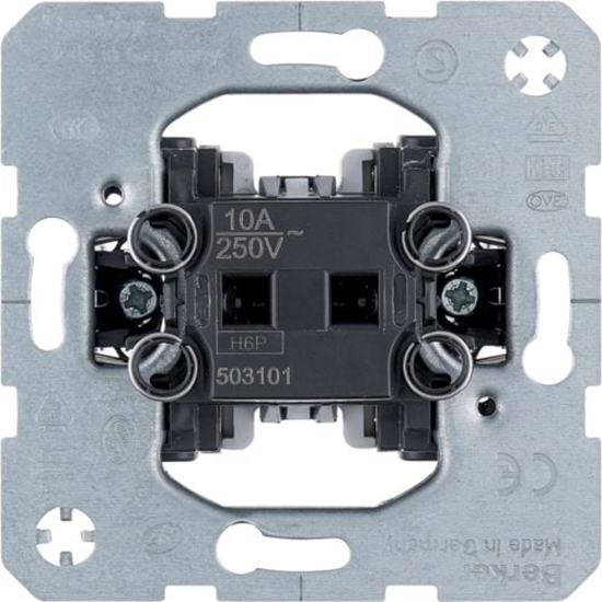 Picture of Berker Mechanizm cznika pojedynczego przyciskowego zwierny (503101)