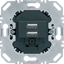 Attēls no Berker one.platform Mechanizm gniazda USB adowania 3.0 A 230 V, antracyt, mat 260205