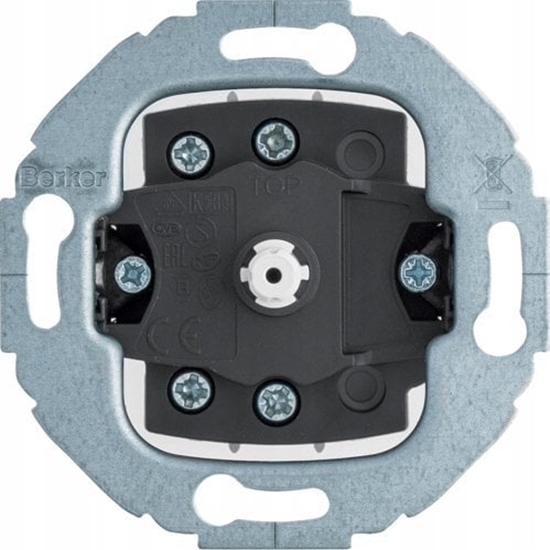 Picture of Berker Berker rotary switch, changeover contact S1930/Glas/R.class. 384603