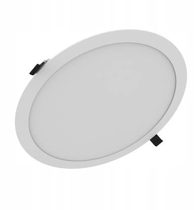 Picture of BestService Oprawa DOWNLIGHT SLIM ALU D280 V 25W/18,8W/12,5W 2500lm/1880lm/1250lm 3000K/4000K MS IP44 biaa 4099854441868