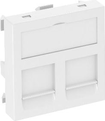 Picture of Bettermann Adapter M45 dla 2xRJ45 biay DTG-2RM RW1 (6119292)