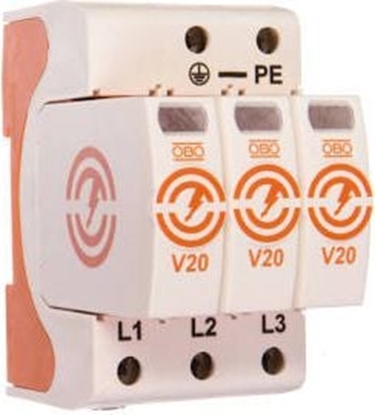 Attēls no Bettermann Ogranicznik przepi C 3P 20kA 280V (5095163)
