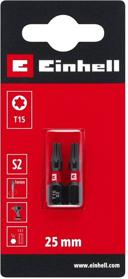 Picture of BITY PODWÓJNIE SKRTNE T15 S2 25MM 2 SZT.