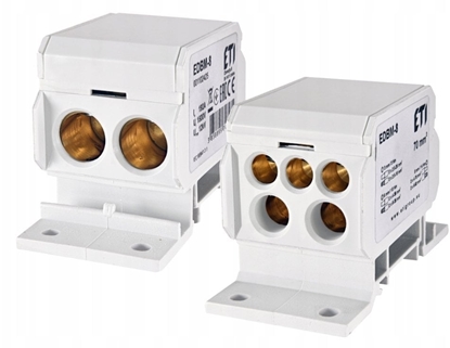 Изображение Blok rozdzielczy 192A (2x4-70mm2/2x4-35mm2+3x2,5-25mm2) szara EDBM-8 001102425