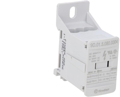 Picture of Blok rozdzielczy dystrybucyjny 80A wejcie 3x16mm2 / wyjcie 4x6mm2