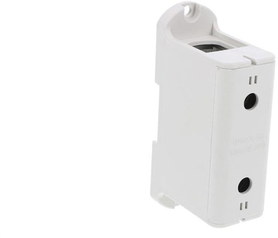 Изображение Elektro-Plast Blok rozdzielczy-odgany 1-polowy AL/CU 35-240mm2 szary monta paski i na szyn TH WLZ35P/240/s 48.503