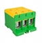 Picture of Blok rozdzielczy-odgany 3-polowy AL/CU 3x150mm2 zielony monta paski i na szyn TH WLZ35/3x150/z 48.3152