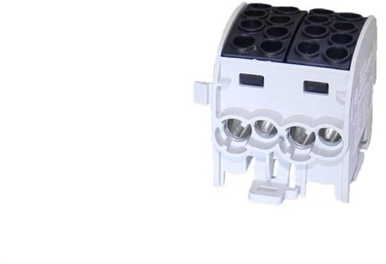 Picture of Simet Blok rozdzielczy-odgany Al/Cu SCB 35-2 (80220) SIMBLOCK jednobiegunowy 2x35mm2 czarny 81506007