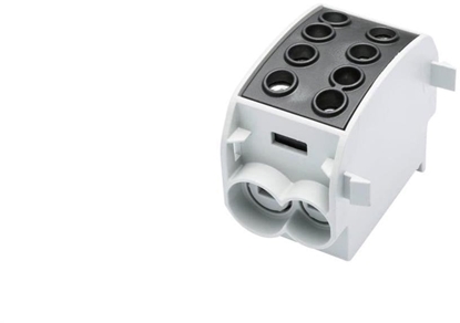 Изображение Blok rozdzielczy-odgany Al/Cu SCB 70 (80310) SIMBLOCK jednobiegunowy 70mm2 czarny 81508007