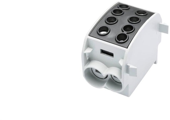 Picture of Simet Blok rozdzielczy-odgany Al/Cu SCB 70 (80310) SIMBLOCK jednobiegunowy 70mm2 czarny 81508007