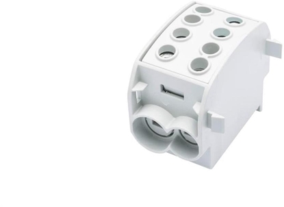 Изображение Blok rozdzielczy-odgany Al/Cu SCB 70 (80310) SIMBLOCK jednobiegunowy 70mm2 szary 81508002