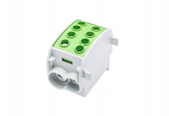 Picture of Blok rozdzielczy-odgany Al/Cu SCB 70 (80310) SIMBLOCK jednobiegunowy 70mm2 zielony 81508005