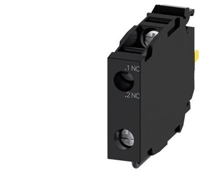 Picture of Siemens Blok styków 1R monitorowany monta czoowy przycze rubowe SIRIUS ACT 3SU1400-1AA10-1HA0