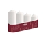 Picture of Bolsius Advent Christmas Candles 4pcs 60x48mm White