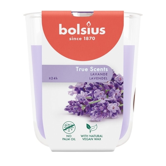 Изображение Bolsius True Scents Scented Candle 80x73mm Lavender