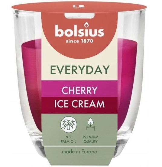Picture of Bolsius wieca aromatyczna szklana Everyday lody winiowe O80x70mm 8717847193469