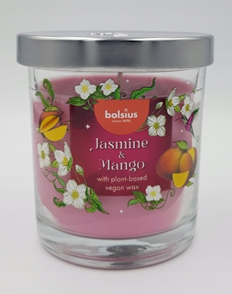 Attēls no Bolsius wieca aromatyczna szklana gboka Floral Fusion 80x72mm jamin & mango 8717847188274 8717847188274 (8717847188274)
