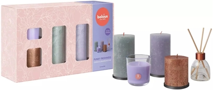 Attēls no Bolsius Zestaw prezentowy Funky Freshness lawenda 8717847191267 8717847191267 (8717847191267)