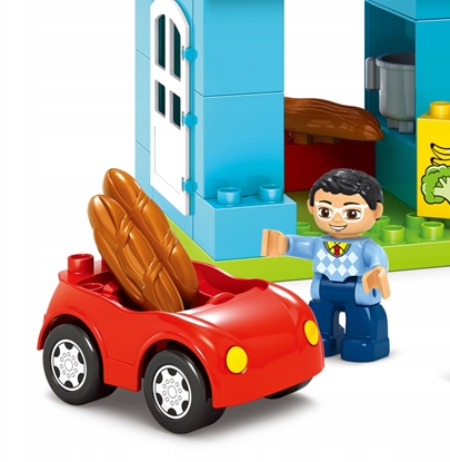 Picture of Bounn Klocki konstrukcyjne uroczy domek rodzinny 96 elementów