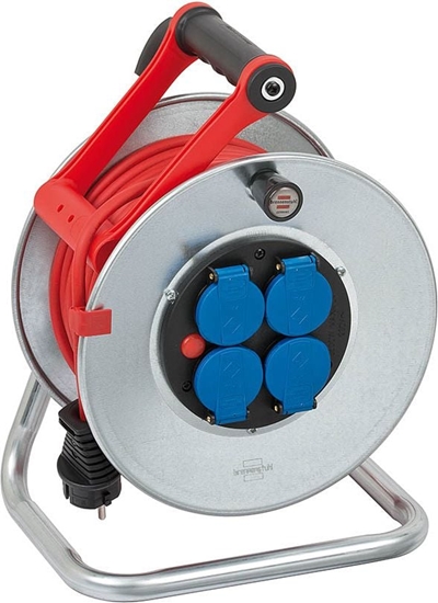 Picture of Pagarinātājs saritināms uz spoles Brennenstuhl 1199854; 25 m; 3x1,5 mm²