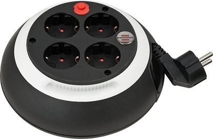 Picture of Pagarinātājs saritināms uz spoles Brennenstuhl 1109224; 3 m; 3x1,5 mm²