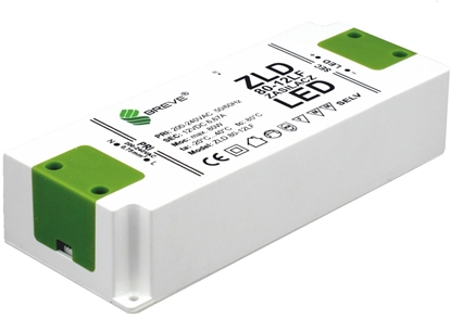 Изображение BREVE Zasilacz LED 12V DC 80W ZLD 80-12LF 6,6A (19712-9009)