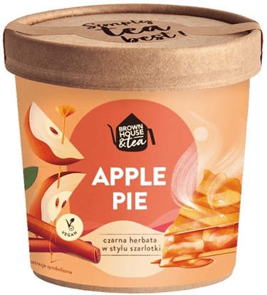 Изображение Brown House & Tea Herbata czarna w stylu szarlotki - Apple Pie 50g