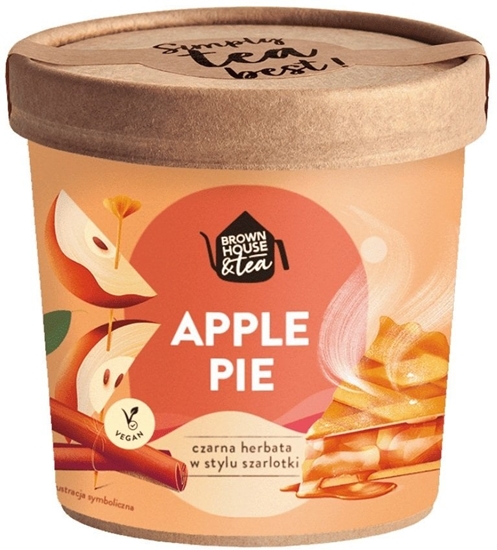 Picture of Brown House & Tea Herbata czarna w stylu szarlotki - Apple Pie 50g