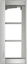 Picture of Bticino Ramka z uchwytem do paneli Sfera - 3 moduy - Aluminium Legrand 350231 himp