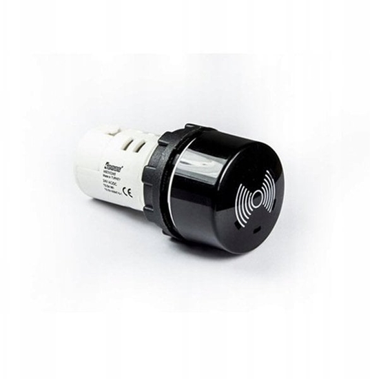 Picture of Buzzer, monoblok, 230V AC, 85db, IP65, czarny T0-MBZX220SE