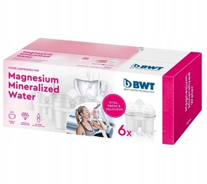 Picture of BWT Wkad filtrujcy wod Magnesium Mineralized Water - 6 sztuk