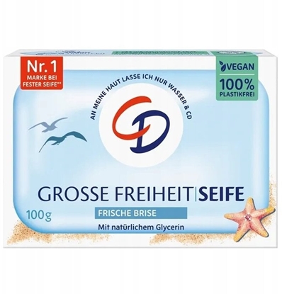 Изображение CD Grosse Freiheit Mydo w kostce z gliceryn Morska Bryza 100 g