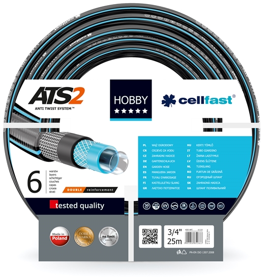 Изображение Cellfast W ogrodowy Hobby ATS 3/4" 25m (16-220)