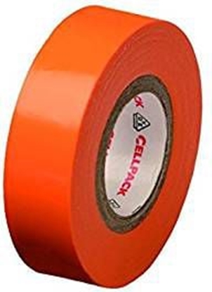 Picture of Cellpack Tama izolacyjna 128 PVC pomaraczowa 10m (145807)