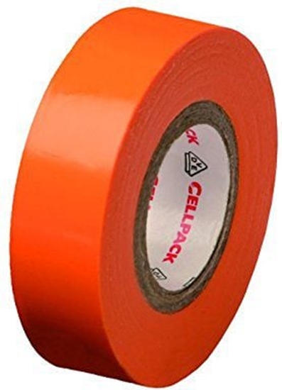 Picture of Cellpack Tama izolacyjna 128 PVC pomaraczowa 25m (145795)