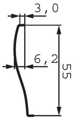 Изображение Cersanit Panel czoowy Venus 150cm  (S401-013)