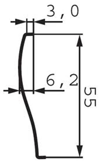 Изображение Cersanit Panel czoowy Venus 150cm  (S401-013)