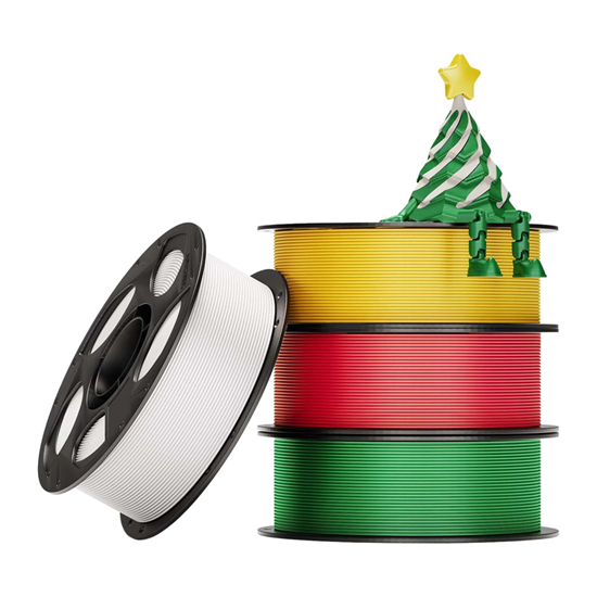 Picture of Christmas PLA Anycubic filament set (4 pcs).