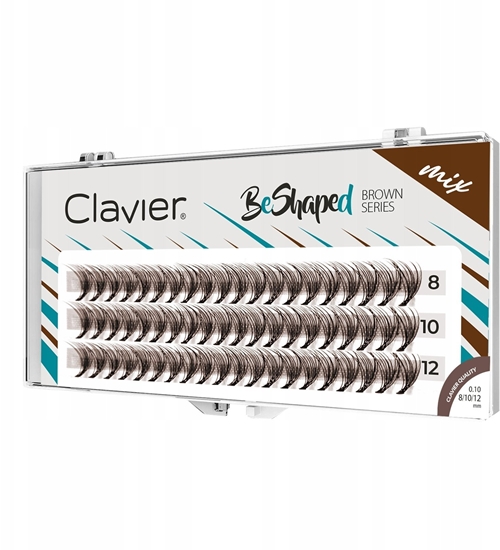 Picture of Clavier BeShaped Brown Series kpki rzs skrt B o delikatnej objtoci 10D 8-10-12mm