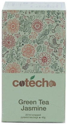 Picture of Cotecho Herbata zielona Green Tea Jasmine 20 piramidek