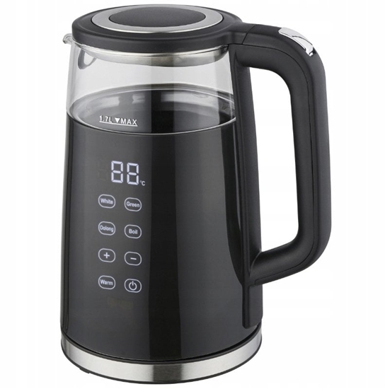 Picture of CZAJNIK SZKLANY 1710 CZARNY 1.7 L 2200 W