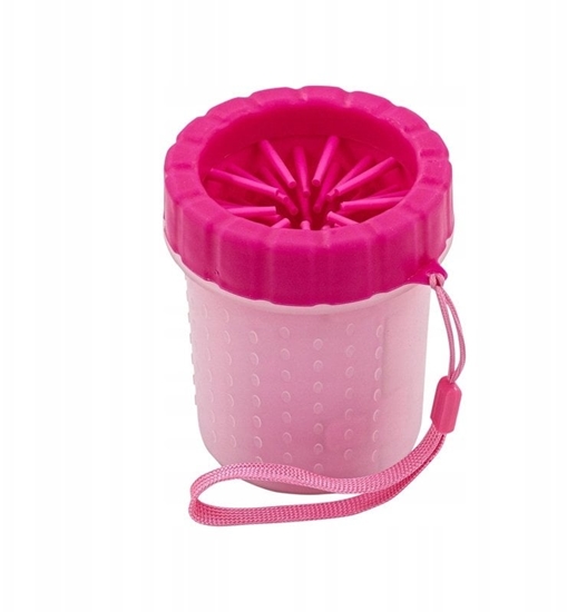Изображение Czycik do ap, dla psa, róowy, materia silikon+PP, rozmiar S